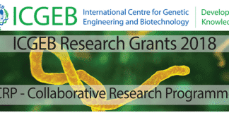 ICGEB Research Grants - 2018, Eligibility, Deadline & Application Details