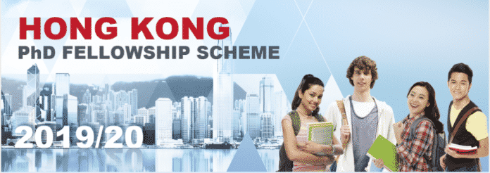 Hong Kong PhD Fellowship Scheme (HKPFS) 2019-2020