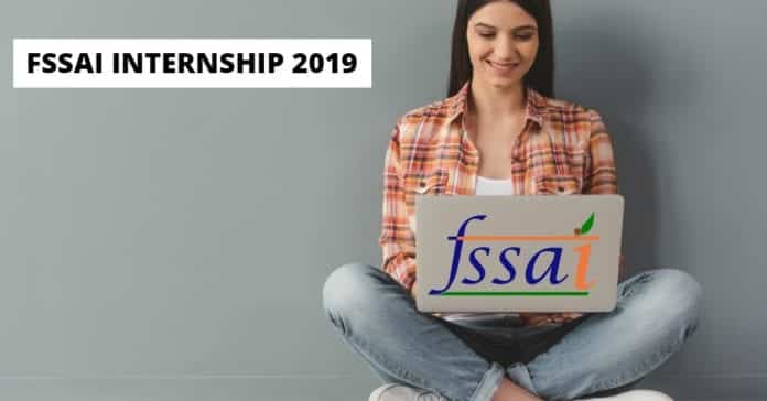 FSSAI September Internship Scheme 2019
