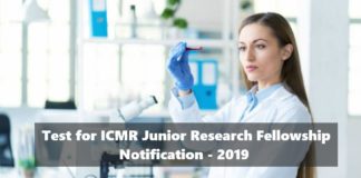 ICMR JRF 2019 Test
