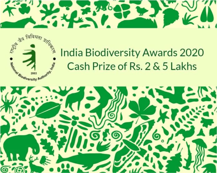 India Biodiversity Awards 2020