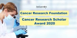 Cancer Research Scholar Award