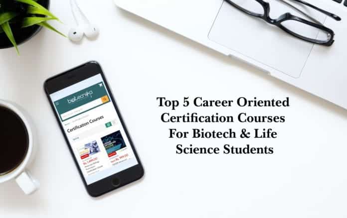 certification courses in life science