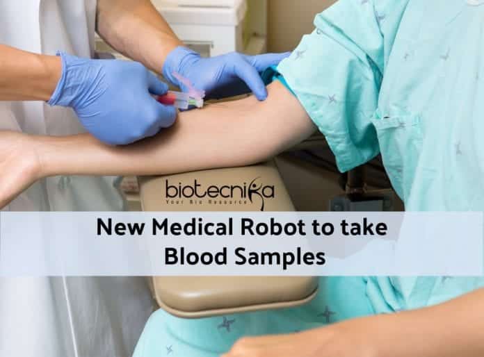 New Medical Robot to take Blood Samples