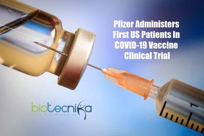 Pfizer administers first US patients