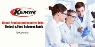 Kemin Production Executive Jobs