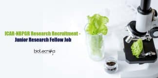 ICAR-NBPGR Research Recruitment