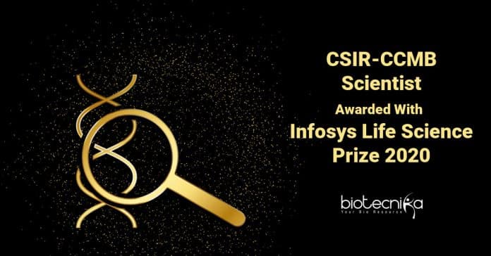 Infosys prize in life sciences