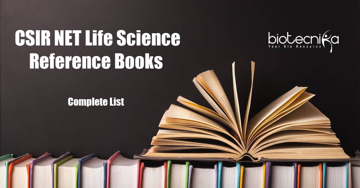 CSIR Life Science Books - CSIR NET Life Science Reference Books
