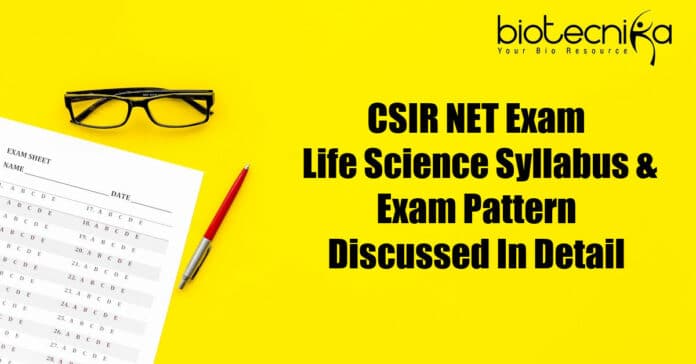 CSIR NET Exam Syllabus
