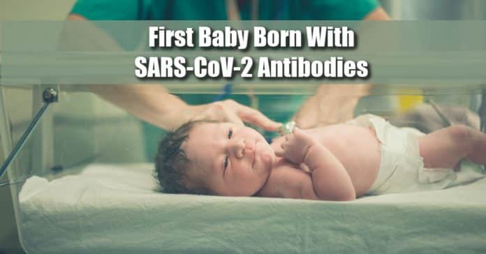 First baby born with SARS-CoV-2 antibodies