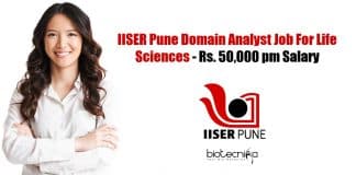 IISER Pune Domain Analyst