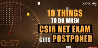 CSIR NET EXAM Postponed