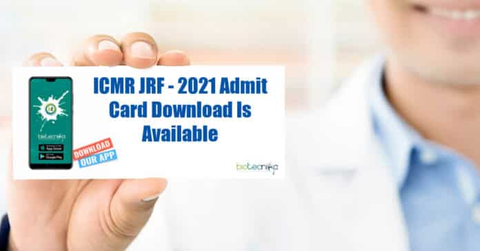 ICMR JRF - 2021