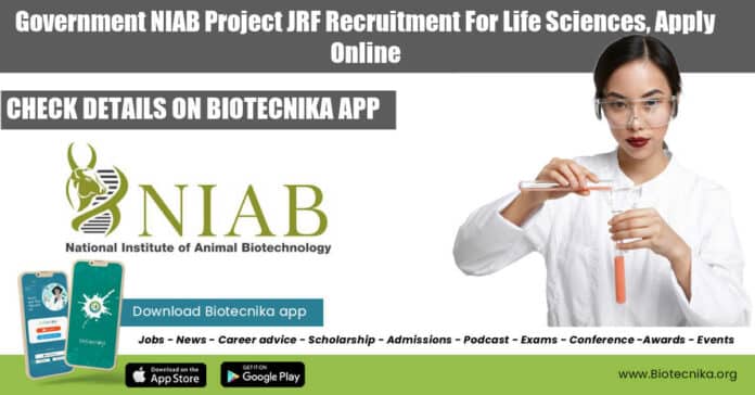 Government NIAB Project JRF