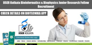 IISER Kolkata Bioinformatics