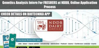 Internships In India Genetics