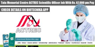 TMC ACTREC Bioinformatics Scientific