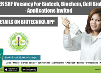PGIMER SRF Vacancy For Biotech