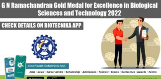 CSIR Biological Sciences Awards 2022