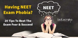 Having NEET Exam Phobia? 20 Tips To Beat The Exam Fear & Succeed