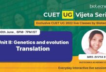 CUET UG Coaching Biotecnika - CUET UG 2022 Exam Coaching