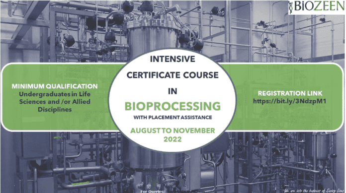 BIOZEEN Certification Course 2022 With Placement Assistance