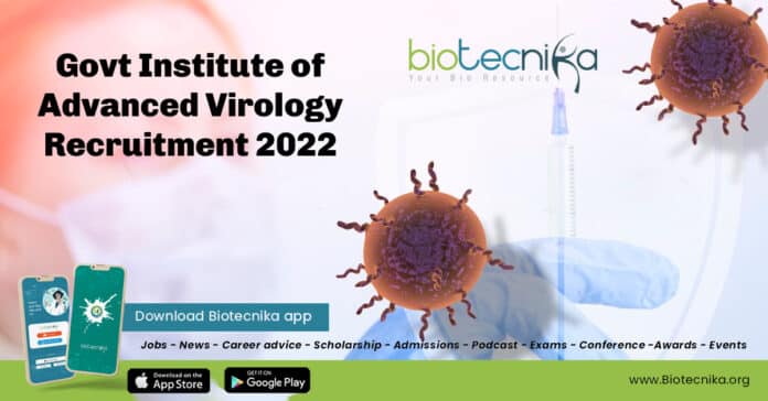 Employment of the Institute of Advanced Virology