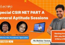 General Aptitude questions solving - How to Solve CSIR NET General Aptitude