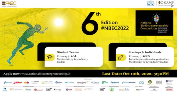 National Bio Entrepreneurship Competition 2022
