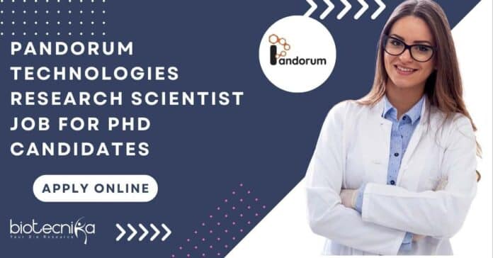 Pandorum Technologies Research Scientist