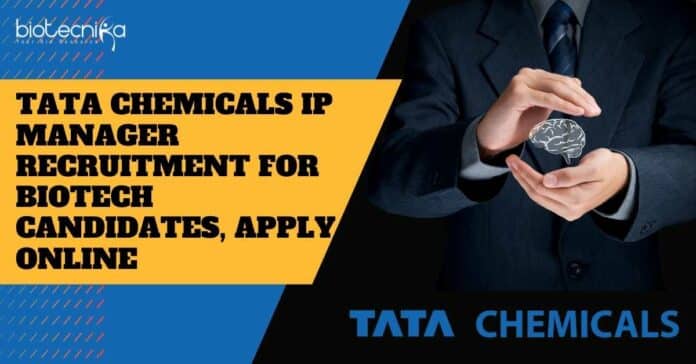 Tata Chemicals IP Manager