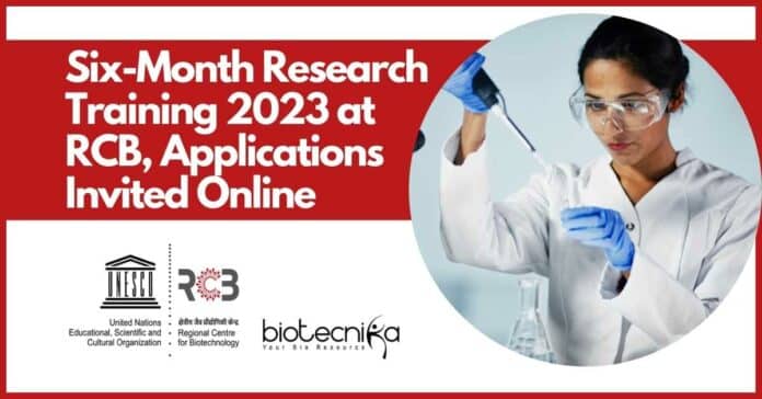 RCB Research Training 2023