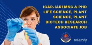 IARI PhD Plant Biotech
