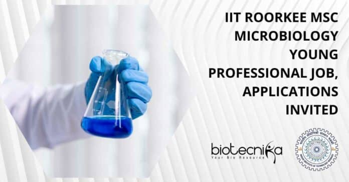 IIT Roorkee MSc Microbiology