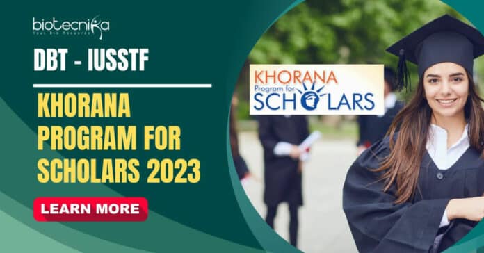 Khorana Program for Scholars 2023
