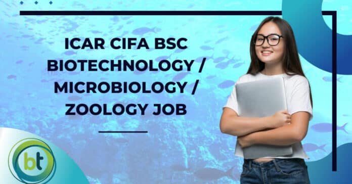 ICAR CIFA BSc Biotechnology