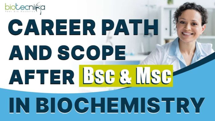 Scope of Biochemistry After BSc & MSc
