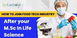 Food Tech Industry Scope For MSc Life Sciences