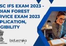 UPSC IFS Exam 2023