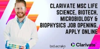 Clarivate MSc Life Science
