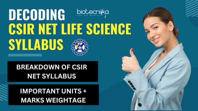 CSIR Life Science Syllabus