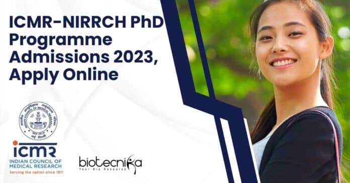 NIRRCH PhD Admissions 2023