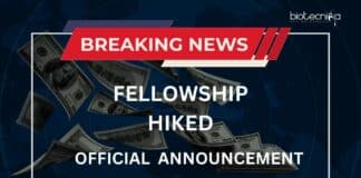 Hike in Fellowships Approved & Announced!