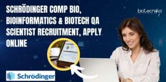 Schrödinger QA Scientist Recruitment
