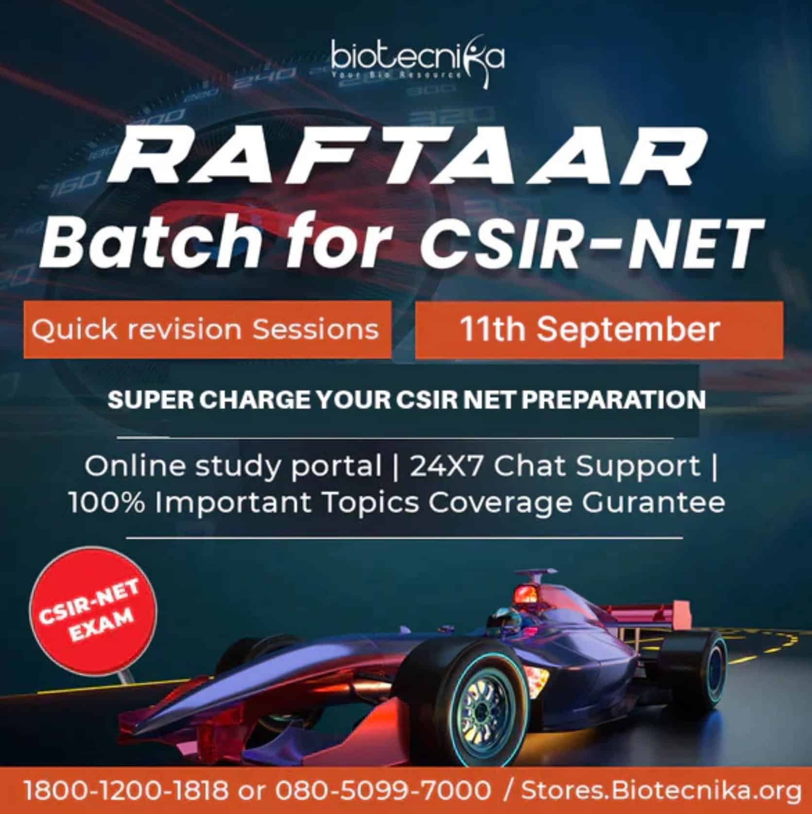 Qualify CSIR NET in 100 Days
