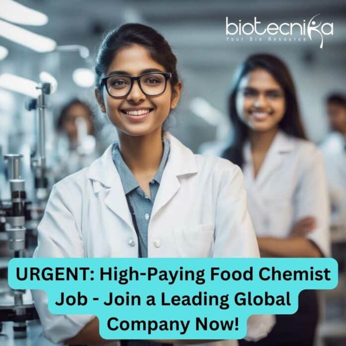 Bureau Veritas India Food Chemist Job - Attend Walk-In