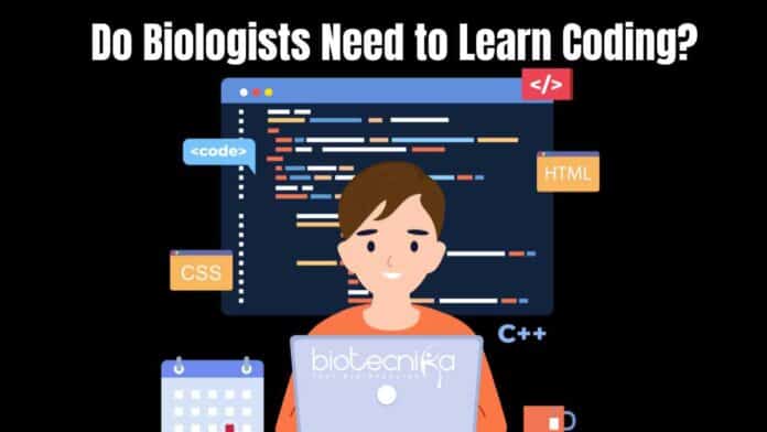 Do Biologists Need Coding