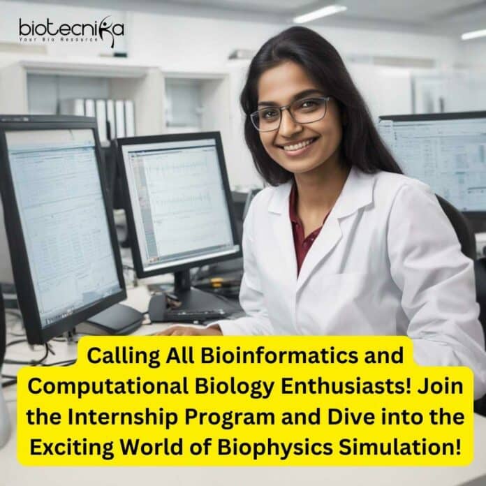 Bioinformatics Computational Biology Interns Needed at BioSymphony Private Limited