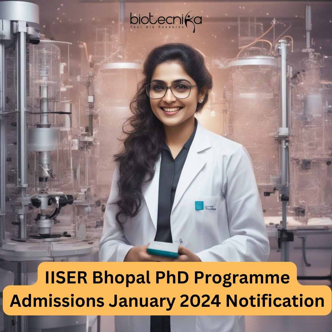 IISER Bhopal Admissions 2024 For PhD Programme sciencesavers